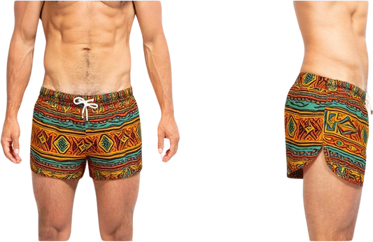 Swim Short Origins Tribal